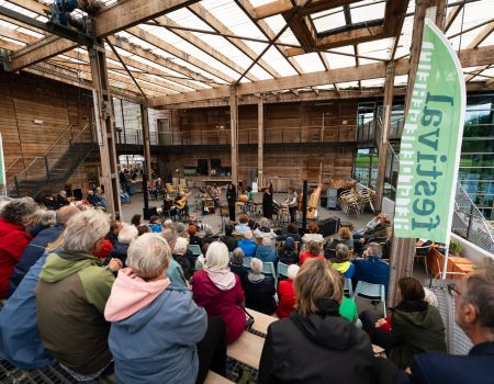 festival het groene geheim - Tribunepodium